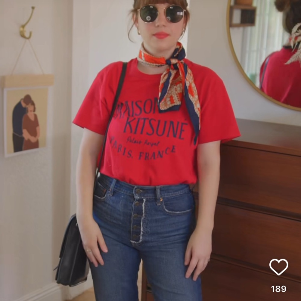 Vintage Parisian tee shirt